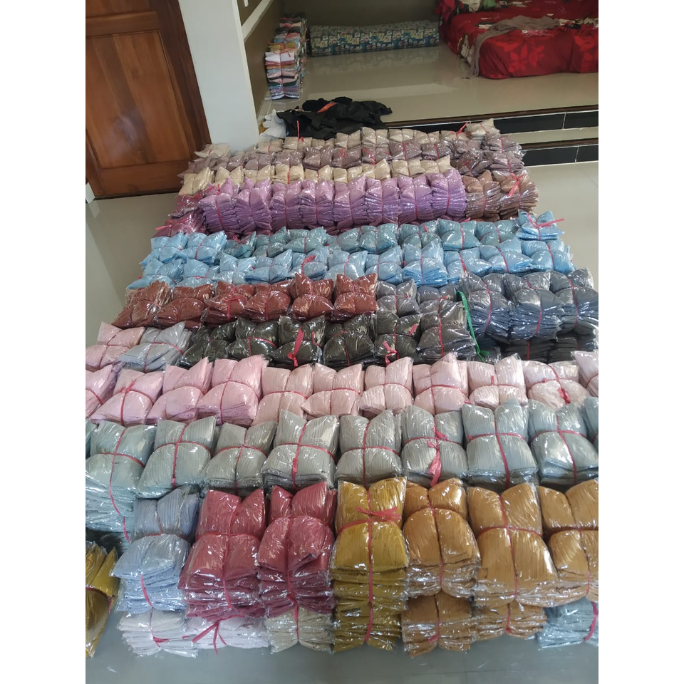 YES Pashmina Plisket Full Ceruty Babbydoll Premium