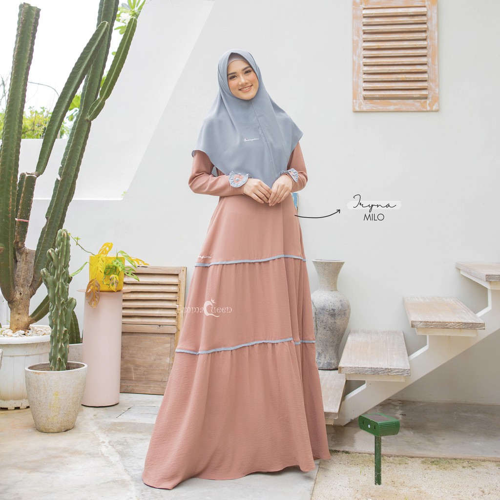 Dress Muslim Iryna by EmmaQueen-Milo