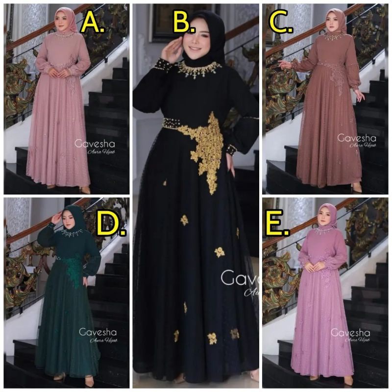 Gavesha gown by aura hijab