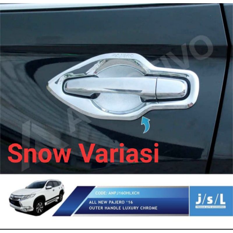 Cover Outer Mangkok All New Pajero 2016 2020 2022 Luxury Chrome