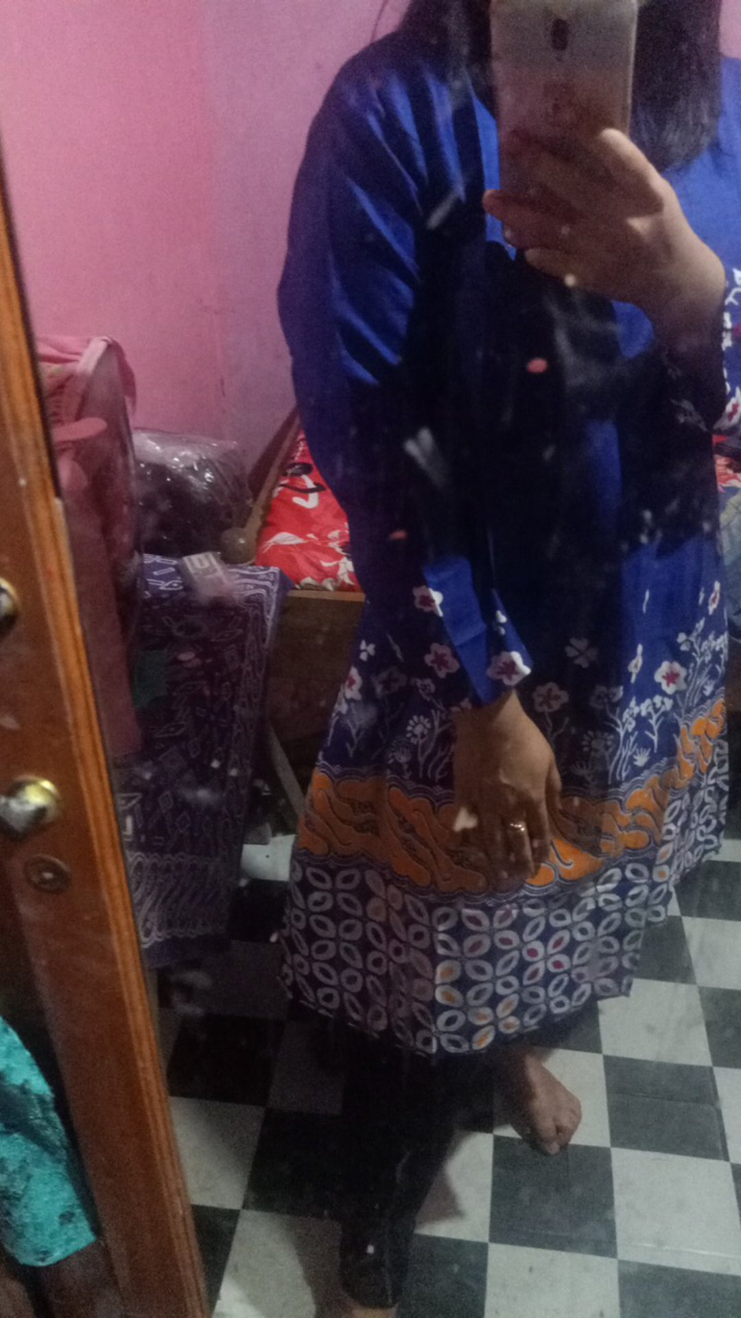 Batik Tunik Serut Genes Jelita Tunic Navbor Yelbor Whitbor Creambor Tunik Batik Modern