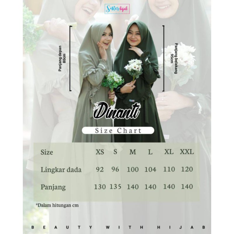 GAMIS DINANTI By SISTER HIJAB