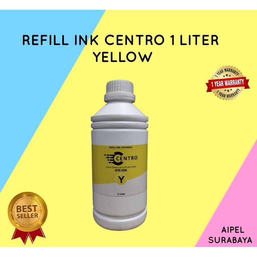 RIC1Y | REFILL INK CENTRO 1 LITER YELLOW