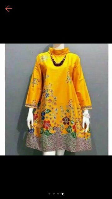 Atasan Batik Tunik 297 Mekar Cinta