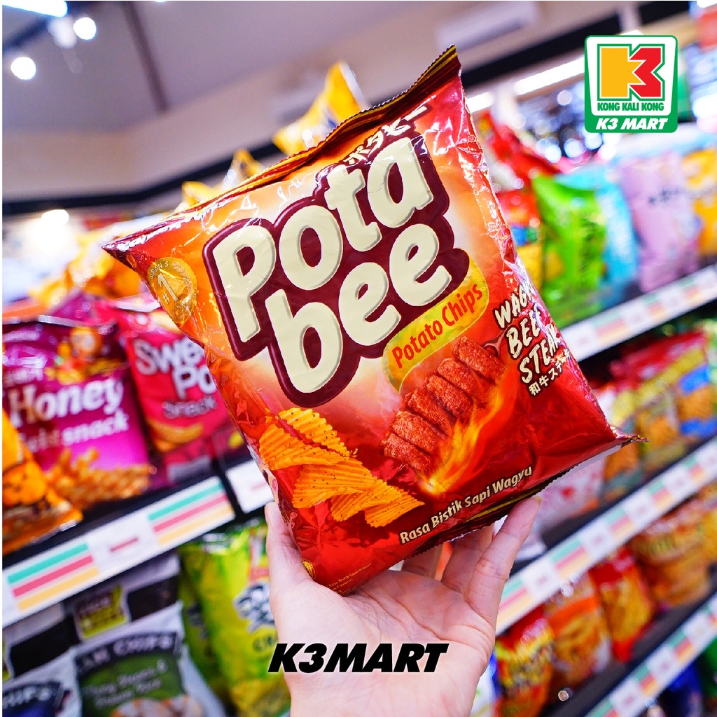 

Potabee Chips Wagyu Beef Steak 68gr