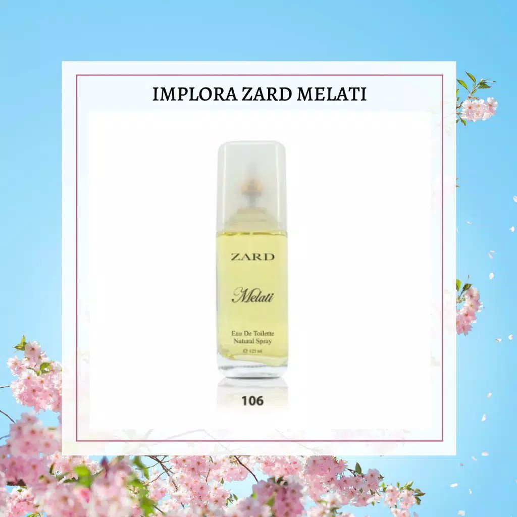 IMPLORA - PARFUM ZARD ROXSIA dan MELATI 125 ml / Zard Eau De Cologne ❤ BELIA ❤