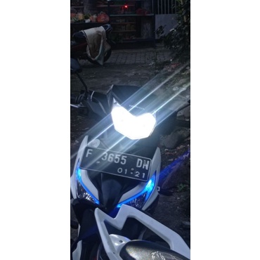 PROMO LAMPU LED MOTOR H6 2LED TITIK LAMPU UNIVERSAL MOTOR H6 PREMIUM MIKACHI WARNA