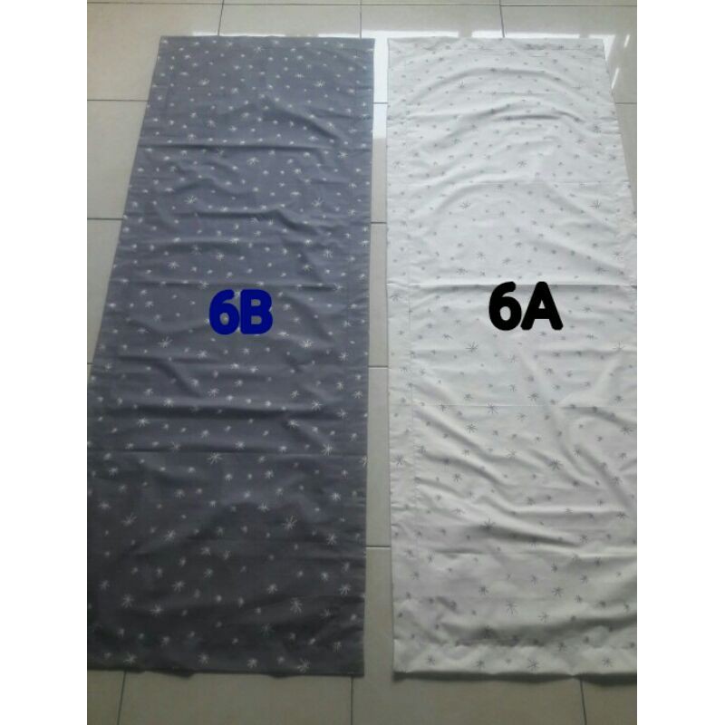 Sarung bantal panjang Poligami 50x160cm