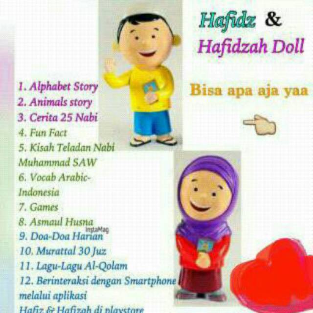 hafizah talking doll