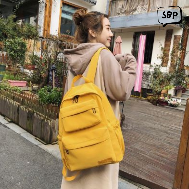 Tas Ransel - Backpack Laptop  Punggung Polos Outdoor Stylish Multifungsi Pria/Wanita Terbaru 2022