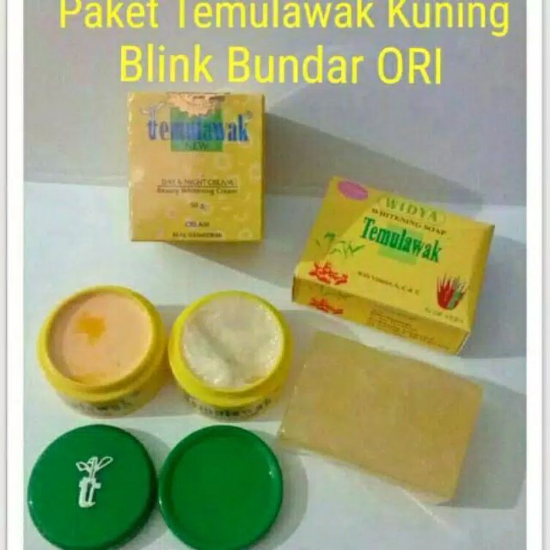 krim temulawak original malaysia kemasan blink blink