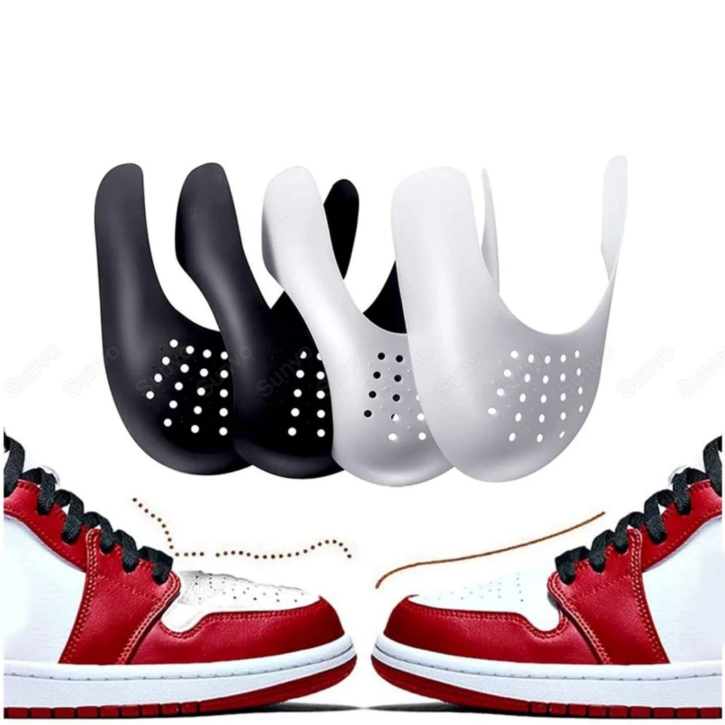 SEPASANG SHOE SHIELD ANTI SNEAKERS TERTEKUK PELINDUNG SEPATU SNEAKERS AKSESORIS SEPATU SNEAKERS INSOLE SEPATU PRIA