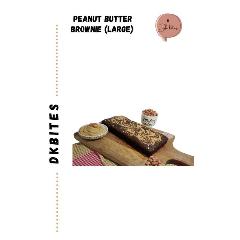 

Peanut Butter Brownies | Brownies Kacang | Brownies Panggang Dkbites