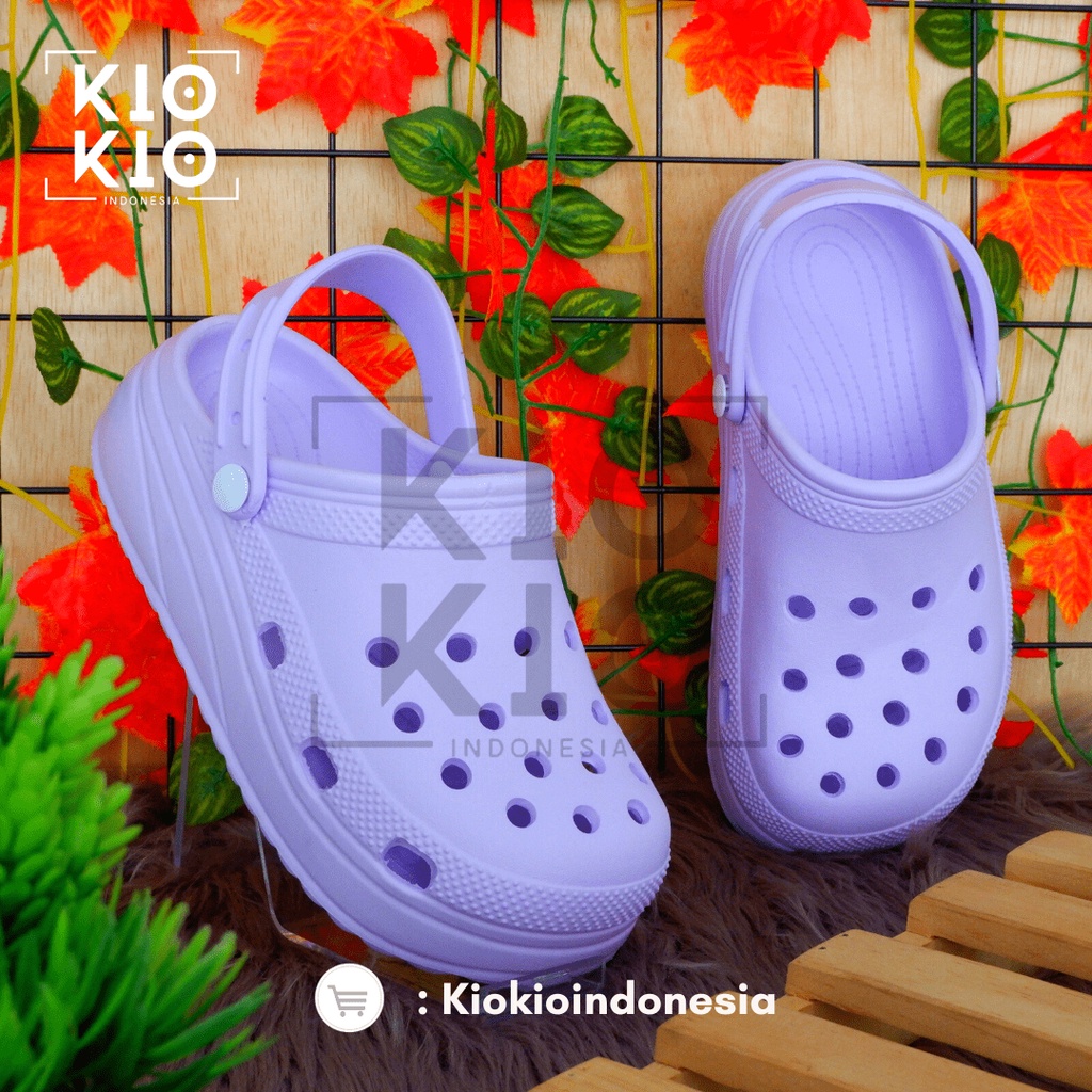 Sandal Kodok Classic Wanita /Sendal Baim Jiblitz Bae Clog Jibbitz Wanita New Model Korean Style