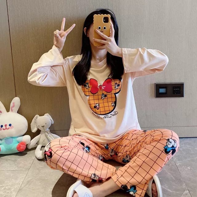 Piyama baju tidur wanita import