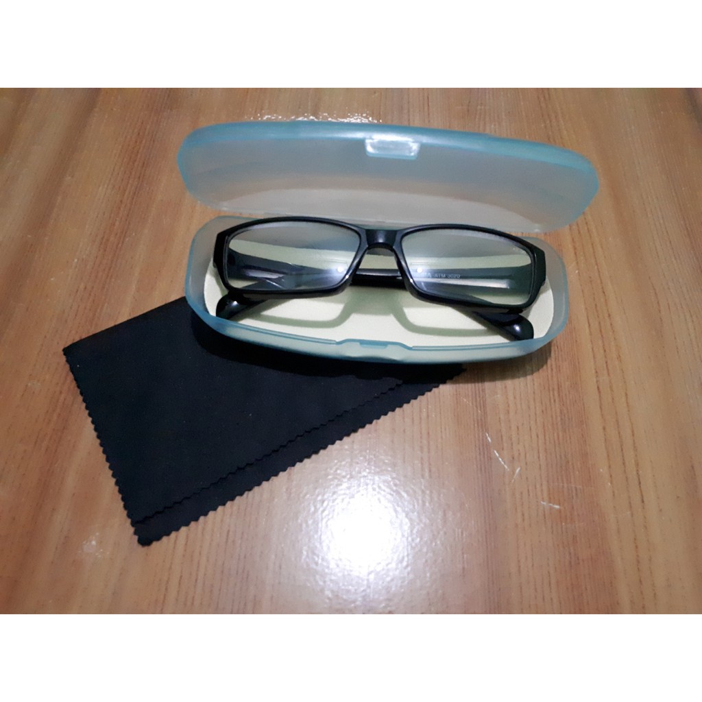 Kacamata baca plus +100 s/d +300 model kotak kecil korea