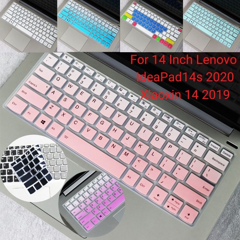 Cover Pelindung Keyboard Laptop Bahan Silikon Ultra Tipis Untuk Lenovo Ideapad 14s 2020 / Xiaoxin 14 2019