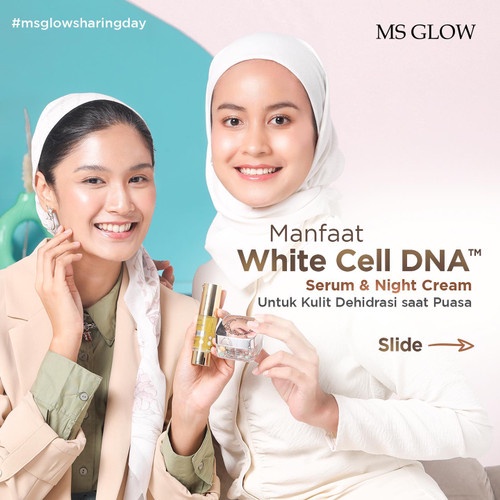 NEW Serum White Cell DNA MS Glow Terbaru Original Whitecelldna WCD