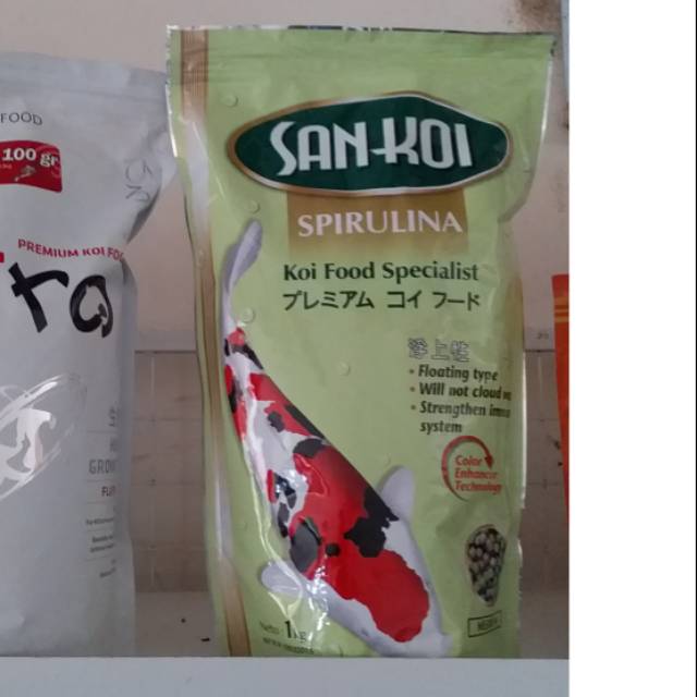 San koi / pakan ikan koi