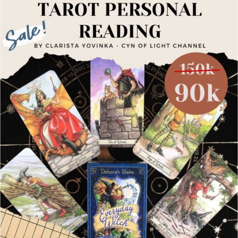 PROMO Tarot Personal Reading 10 menit via audio (recording)