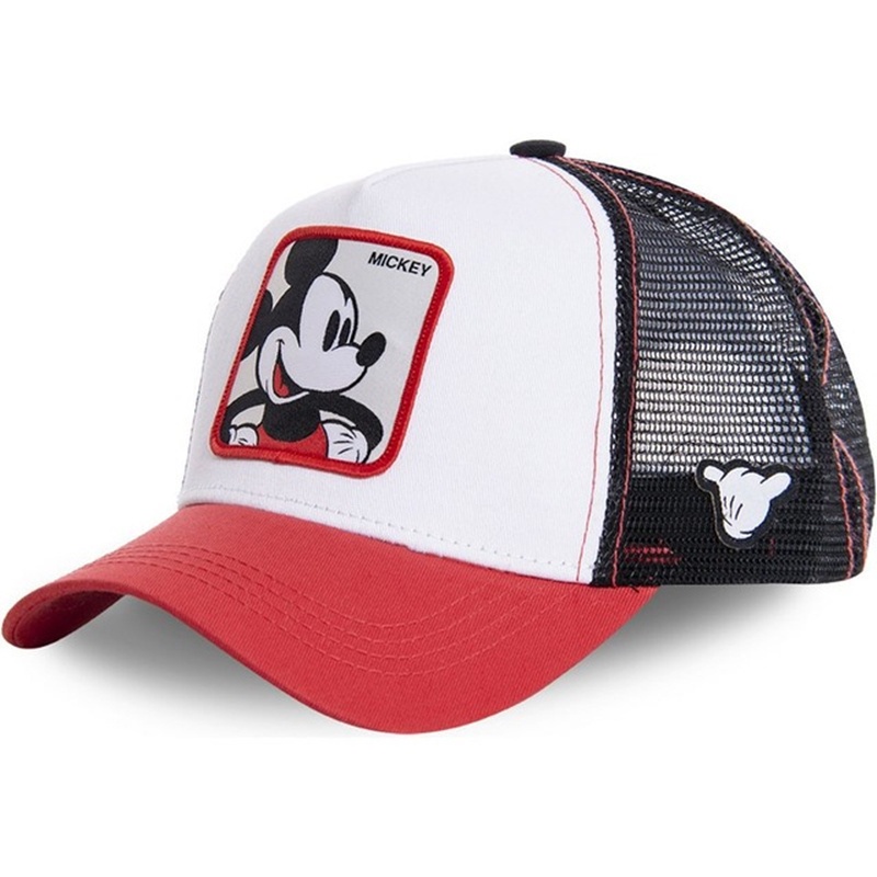 Topi Baseball Snapback Motif Bordir Karakter Kartun Disney Mickey Mouse Untuk Pria Dan Wanita