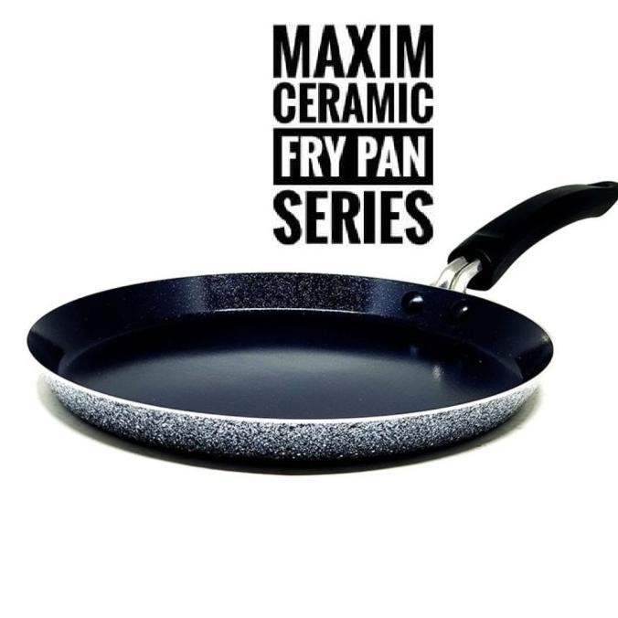 MAXIM NEOSTONE Wajan Crepes Crepiere Pan Anti Lengket Ceramic 25 cm