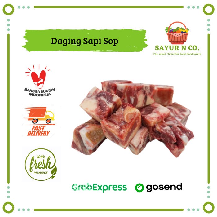 

Tetelan Sapi Sop Frozen 250gr - 500gr | Sayur N Co Bekasi