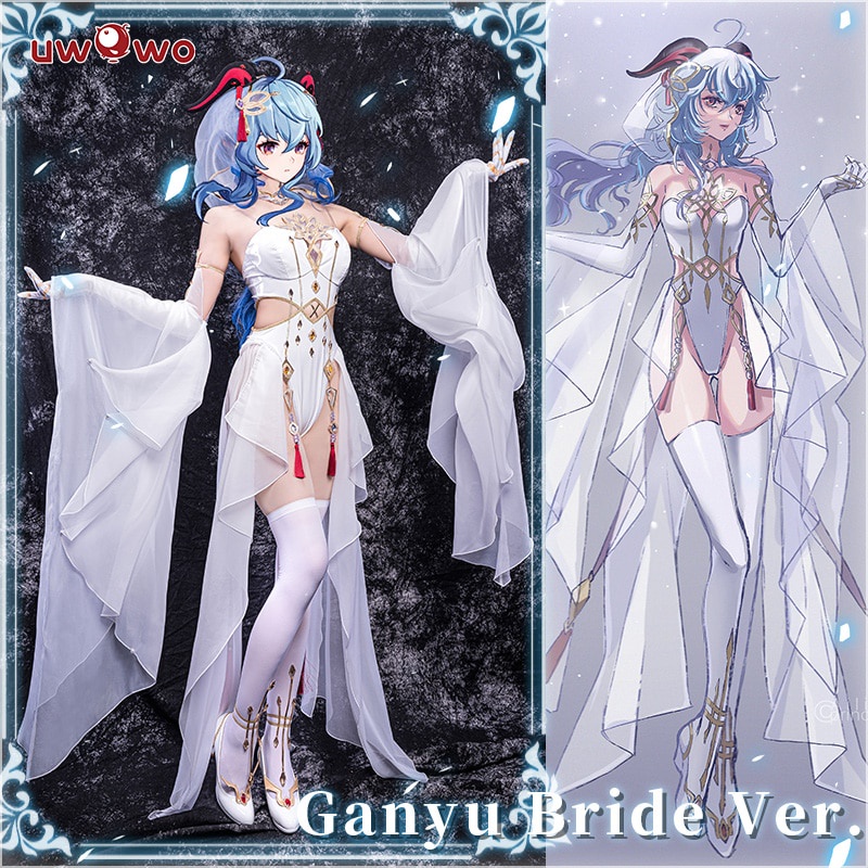 PREORDER Game Genshin Impact Ganyu Cosplay Exclusive Authorization UWOWO X Ailish: Genshin Impact Fa