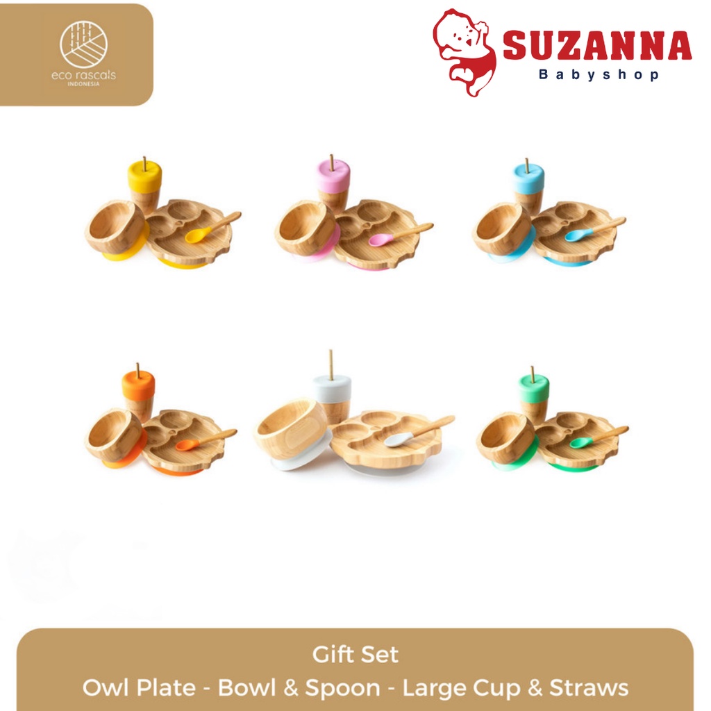 Eco Rascals Bamboo Owl Gift Set