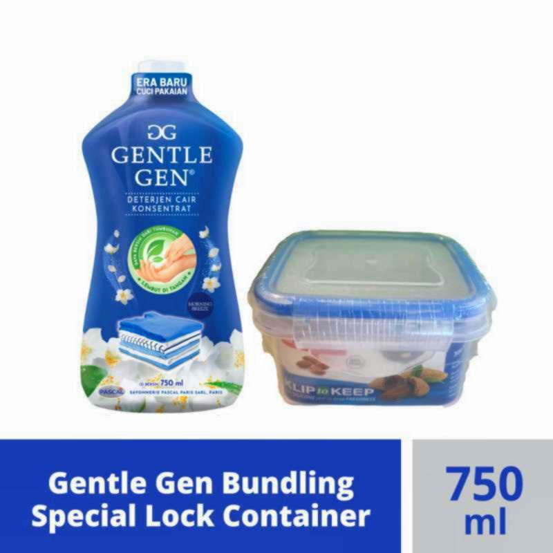 GENTLE GEN 750ml Free Lock Container