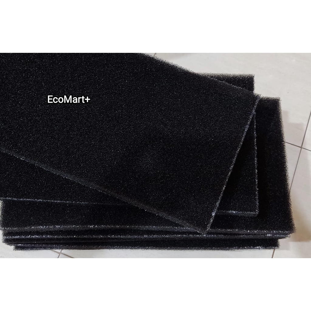 Bio Filter - Bio Sponge Hitam 50x50x3 cm