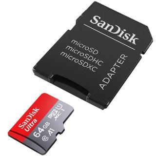 SANDISK Ultra Memory Card 128GB 64GB 32GB 512GB Micro SDHC