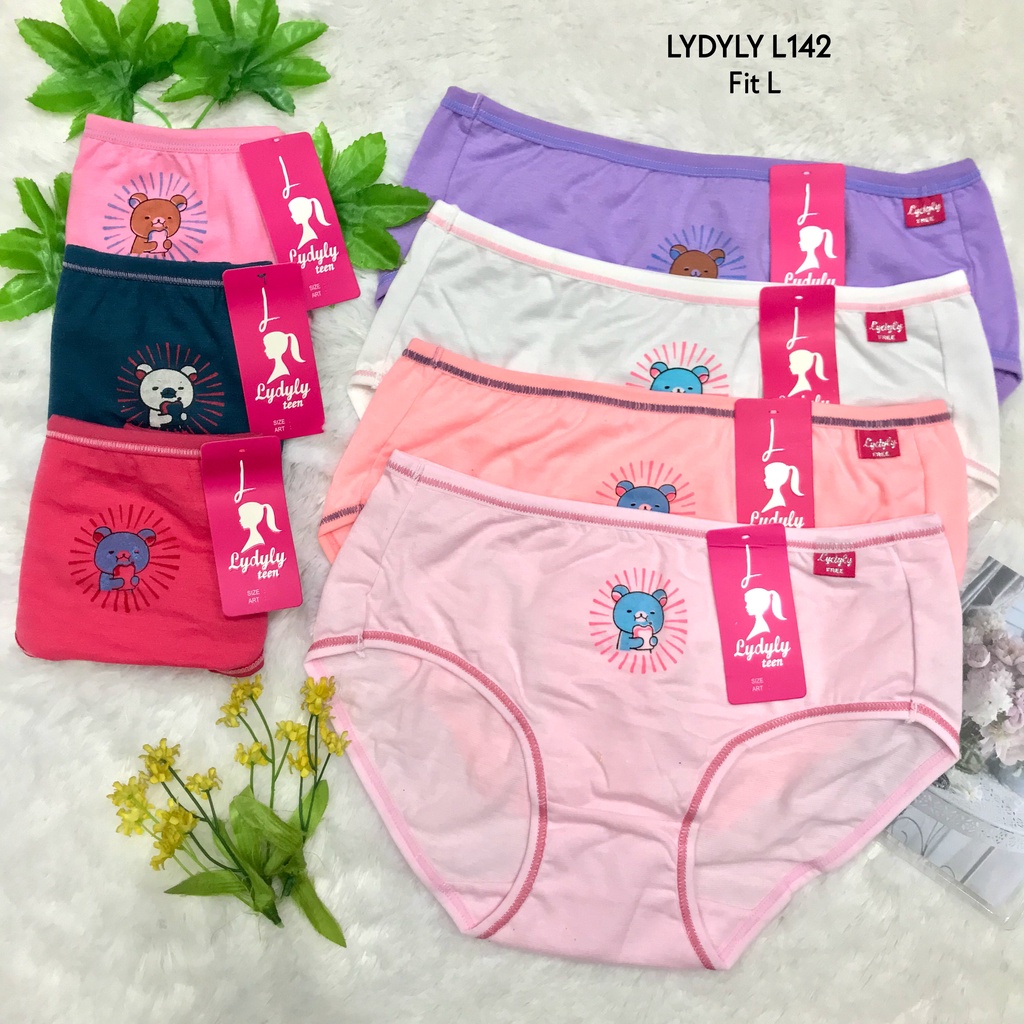 CD Wanita/Celana Dalam Cewek Remaja Sepinggul Katun Polos Karet Kecil Adem Lembut/CD Cewek Murah/Ter