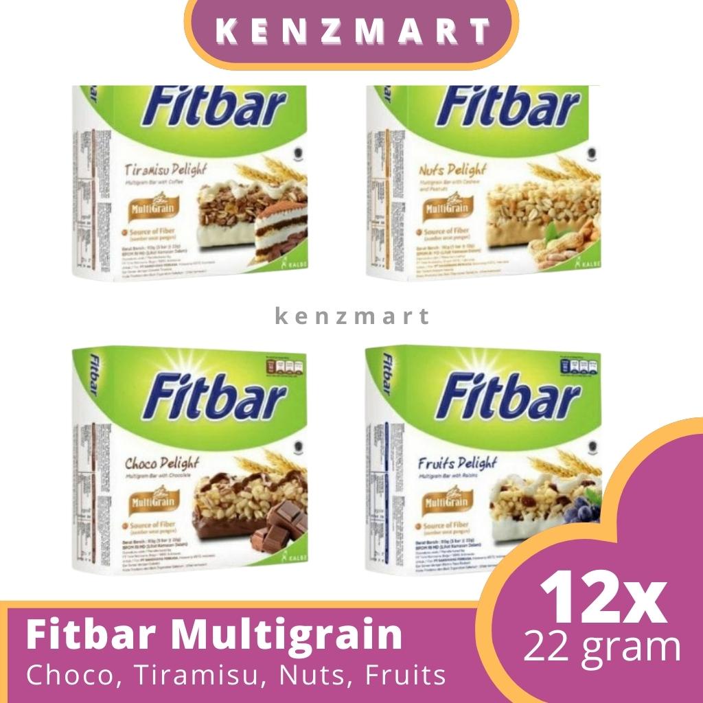 FITBAR CEMILAN INSTAN UNTUK DIET 1 BOX ISI 12 PCS