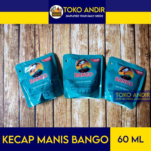 

Kecap Manis Bango 60ml