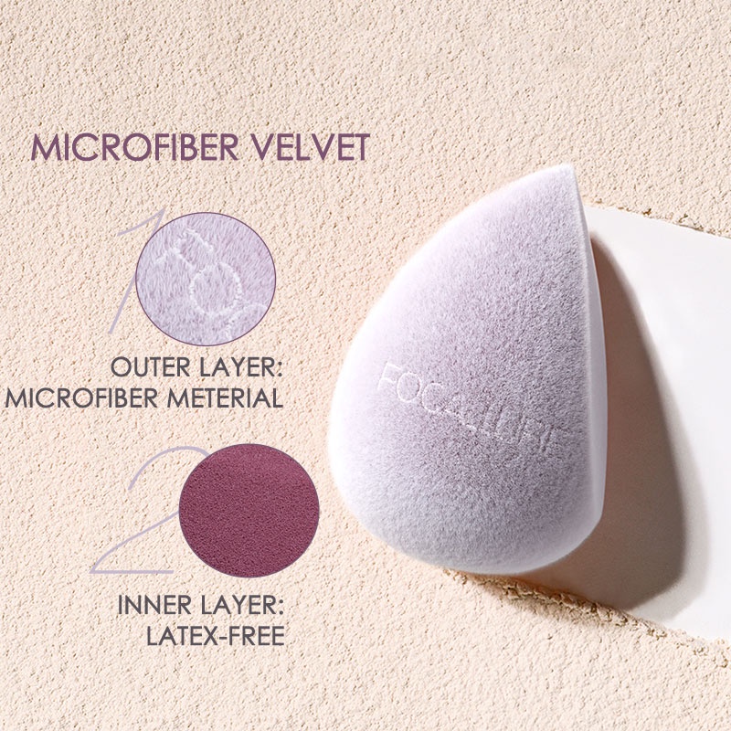 FOCALLURE Soft Sponge Beauty Blender Makeup Puff