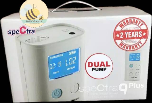 Spectra 9+ Dual Pump - NEW MOTOR (HOSPITAL GRADE) Garansi resmi 2 Tahun FREE tubing spectra