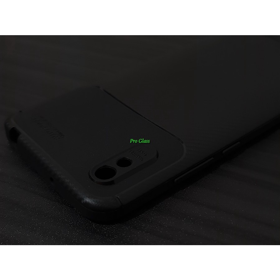 C116 Xiaomi Redmi 9A / 9T Premium Carbon TPU Silicone Case Armor