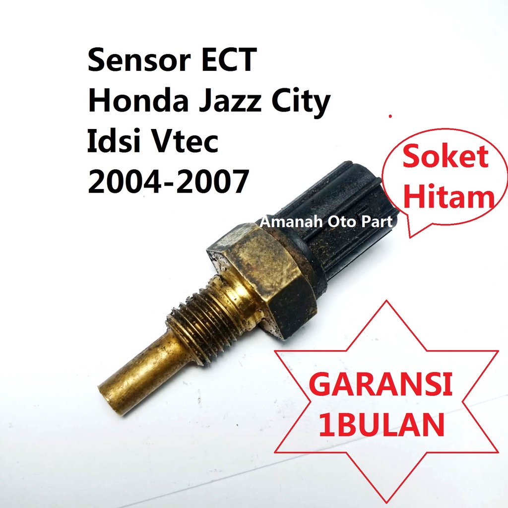 Switch Temperatur Sensor ECT Honda Jazz City Idsi Vtec Copotan Asli Original ori soket hitam