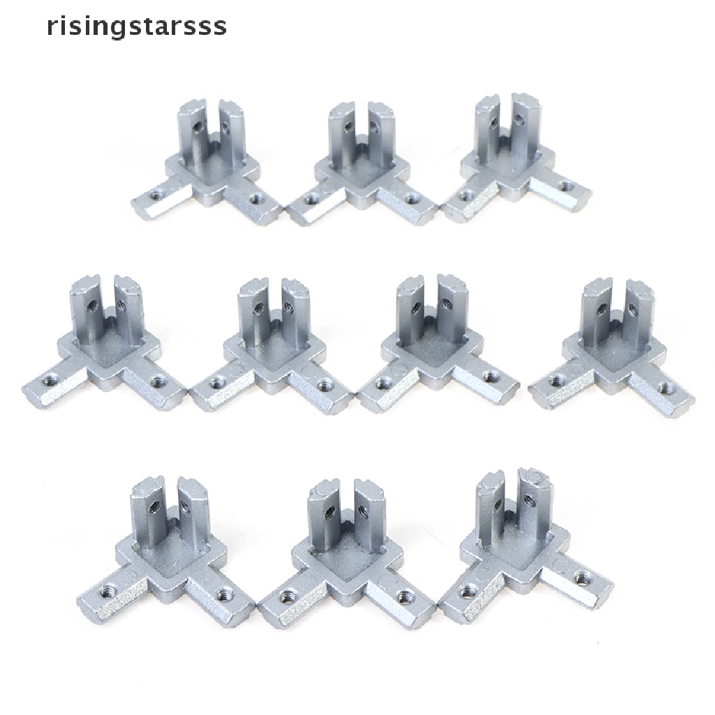 Rsid Span-new 10 Pcs Bracket Konektor Profile 3 Arah Bahan Aluminum 2020 Untuk Slot T