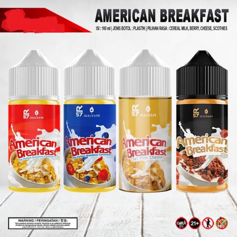 American Breakfast Liquid Freebase 60ml