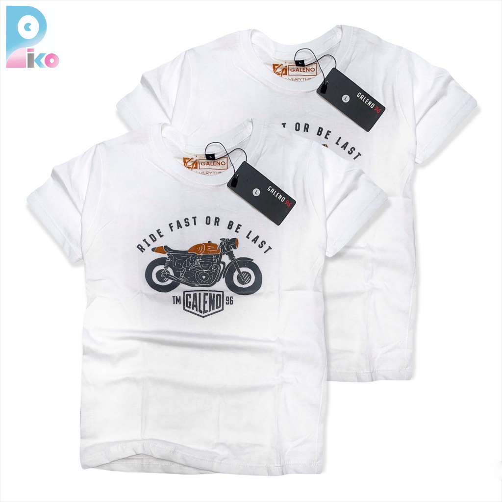 Kaos distro anak usia 1-12 tahun bahan katun