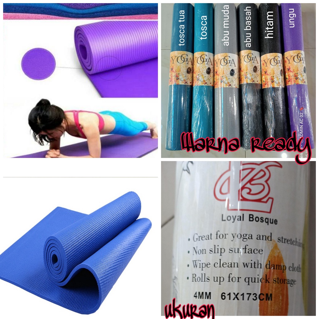 Karpet yoga / matras yoga / matras olahraga