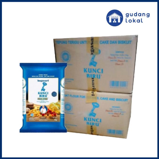 

TERLARIS TERIGU KUNCI 1KG X 12 / KARTON