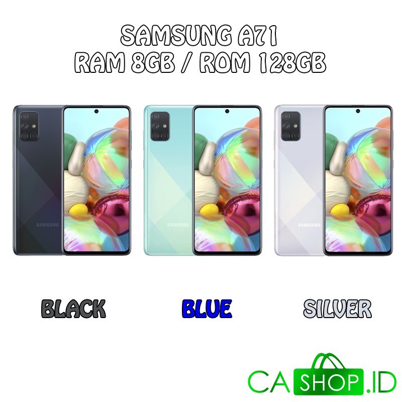 Samsung A71 - 8GB / 128GB (8/128) - New Baru Original Garansi Resmi SEIN