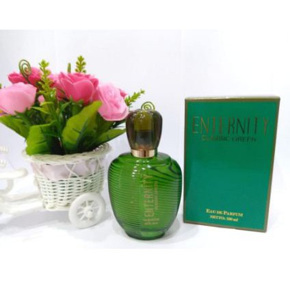 PARFUM ENTERNITY CLASSIC GREEN 100ML EAU DE PARFUM BPOM BERKUALITAS