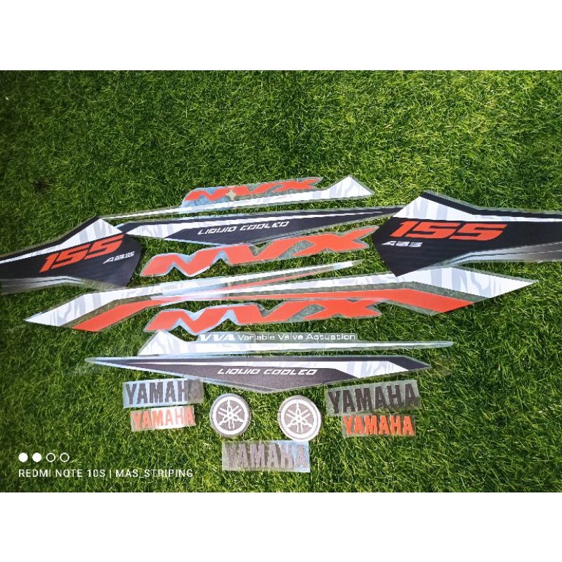 STRIPING NVX 155 MALAYSIA NEW TRANSPARAN CUSTAME