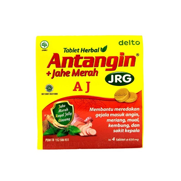 Antangin Tablet Herbal (Isi 4 Tablet)