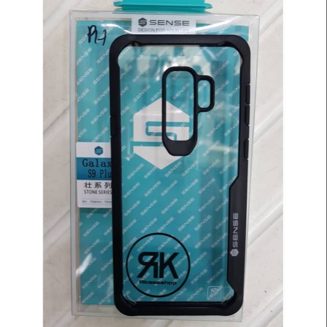 Sense stone series Samsung S9 Plus case casing cover fuze transparan