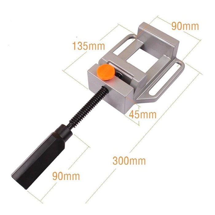 Table Clamp Vise Ragum Catok Meja 360 Kerajinan Seni Perhiasan *CM03